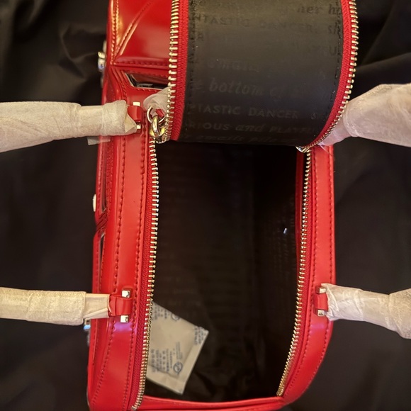 NWT The Kate Spade New York "Rose-Colored Glasses" Red Car Bag - Picture 9 of 16